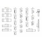 Zusatzbild 3 Stanzwerkzeug für Parksensoren VW Masterkit (rückwärtig)
