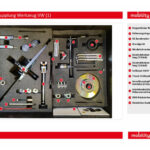 Zusatzbild 1 Doppelkupplungsgetriebe 7-Gang (DSG) trocken Werkzeug 2CT Audi, SEAT, SKODA, Volkswagen  der 1.-Generation 0AM (bis 5/2011) und 2.-Generation 0CW (ab 6/2011