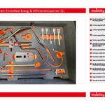 Zusatzbild 1 Zahnriemen-Einstellwerkzeug & Hilfsriemenspanner PSA, Fiat
