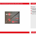 Zusatzbild 1 Zahnriemen-Einstellwerkzeug Hyundai, Mitsubishi, Volvo