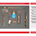 Zusatzbild 1 Einstellwerkzeug Zahnriemen Volvo 2,0 B4154/B4204/D4204