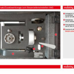 Zusatzbild 2 Abziehersatz/Zusatzwerkzeuge zum Steuerzeiteneinstellen VAG