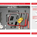 Zusatzbild 2 Zusatzwerkzeug Einstellwerkzeug Steuerzeit VAG 2.7-4.2 TDI