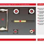 Zusatzbild 1 Pressvorrichtung Silentlager HA Golf V f. 17t Hydraulikpaket