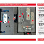 Zusatzbild 1 Zahnriemen Einstellwerkzeug PSA 1.0-1.2 12V 3 Zylinder