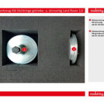 Zusatzbild 1 Einbauwerkzeug Kurbelwellen-Dichtring getriebe- u. stirnseitig Land Rover , Jaguar 2,0 D